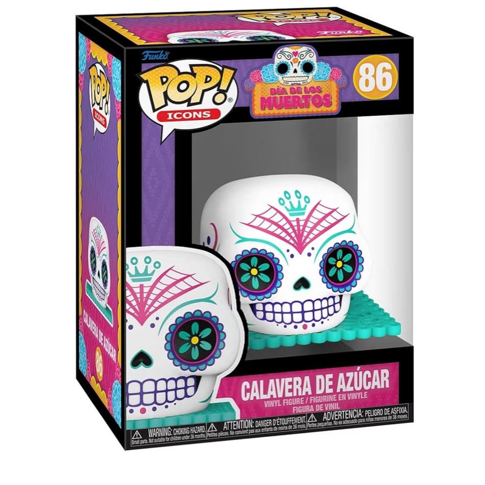 New Funko Pop! Icon: ‎Día de Los Muertos - Calavera de Azúcar
